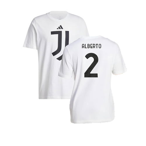 2024-2025 Juventus DNA Graphic Tee (White) (Alberto 2)