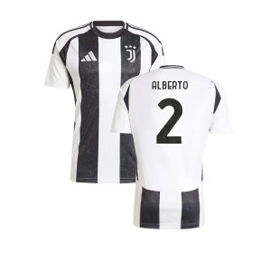 2024-2025 Juventus Home Shirt (Alberto 2)