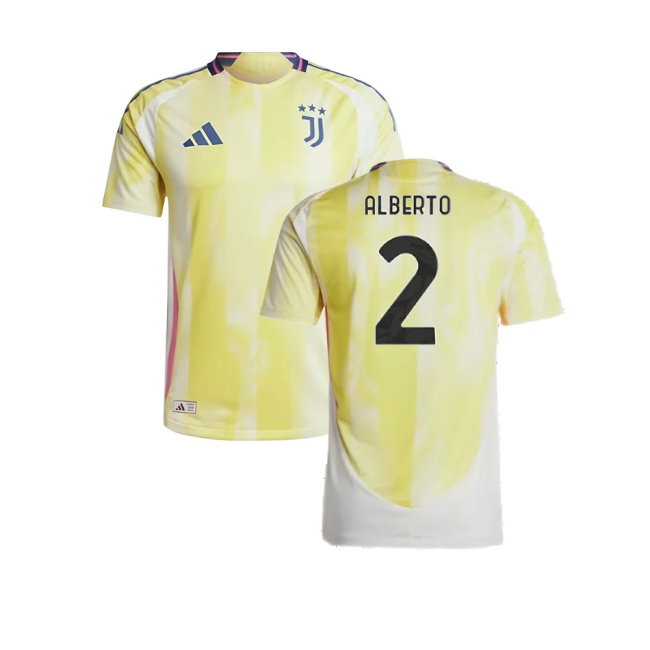 2024-2025 Juventus Authentic Away Shirt (Alberto 2)
