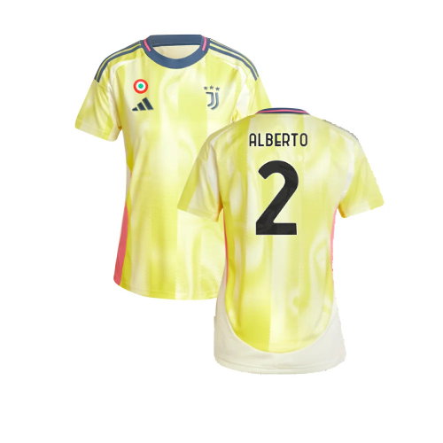 2024-2025 Juventus Away Shirt (Womens) (Alberto 2)