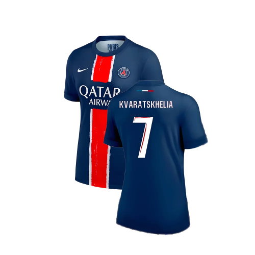 2024-2025 PSG Home Shirt (Womens) (Kvaratskhelia 7)
