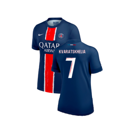 2024-2025 PSG Home Shirt (Womens) (Kvaratskhelia 7)