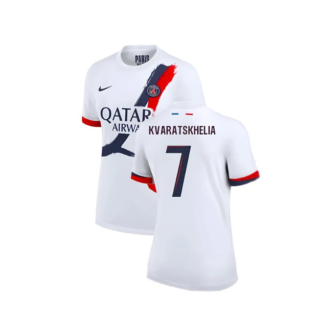 2024-2025 PSG Away Shirt (Womens) (Kvaratskhelia 7)