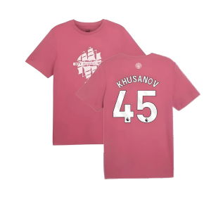 2024-2025 Man City ftblCulture Tee (Dusty Orchid) (Khusanov 45)