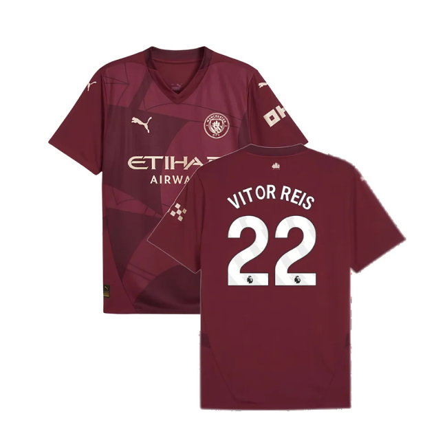 2024-2025 Man City Third Shirt (Vitor Reis 22)