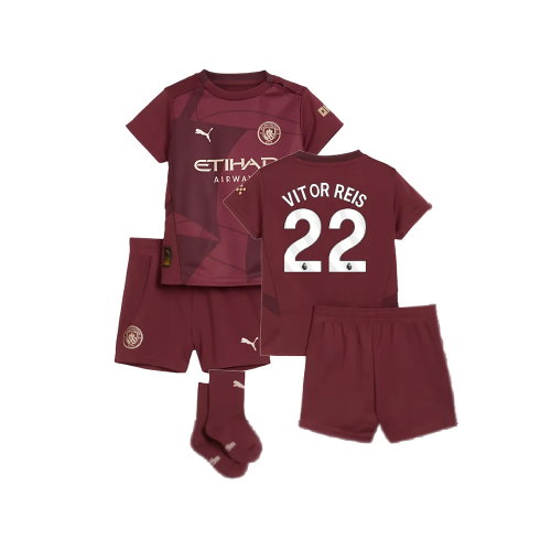2024-2025 Man City Third Baby Kit (Vitor Reis 22)