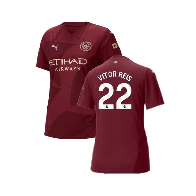 2024-2025 Man City Third Shirt (Womens) (Vitor Reis 22)