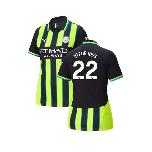 2024-2025 Man City Away Shirt (Womens) (Vitor Reis 22)