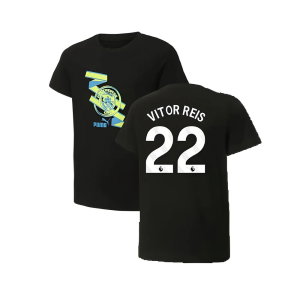 2024-2025 Man City ftblCulture Tee (Black) (Vitor Reis 22)