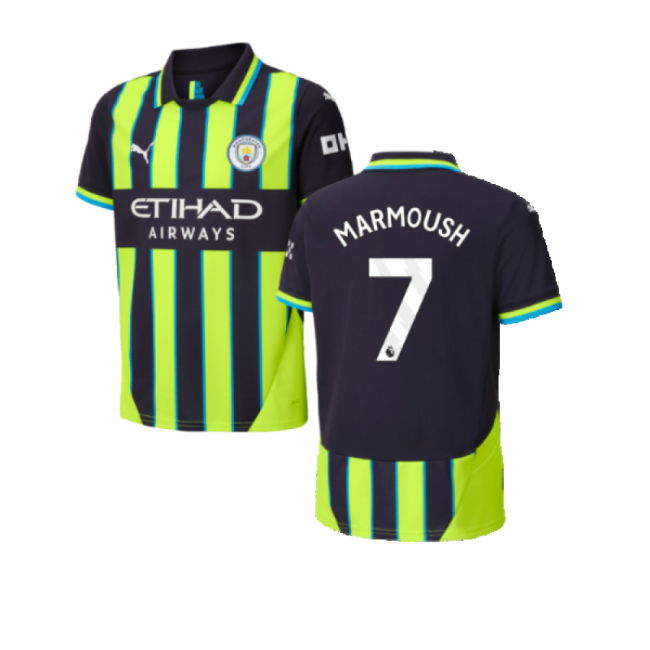 2024-2025 Man City Away Shirt (Kids) (Marmoush 7)