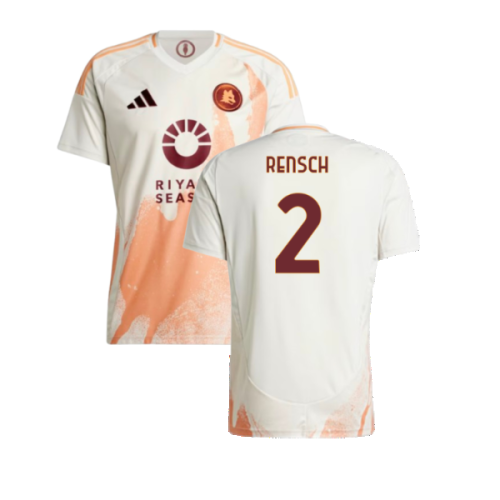 2024-2025 Roma Away Shirt (Rensch 2)