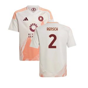 2024-2025 Roma Away Shirt (Kids) (Rensch 2)