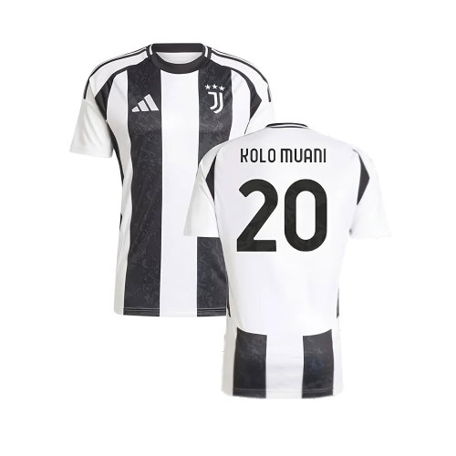 2024-2025 Juventus Home Shirt (Kolo Muani 20)