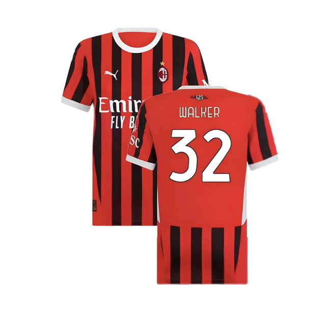 2024-2025 AC Milan Home Shirt (Womens) (Walker 32)