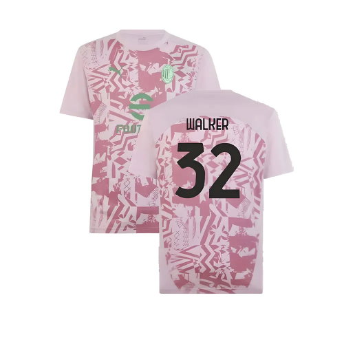 2024-2025 AC Milan Pre-Match Shirt (Grape) (Walker 32)