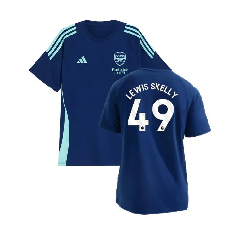 2024-2025 Arsenal Training Tee (Night Sky) (Lewis Skelly 49)