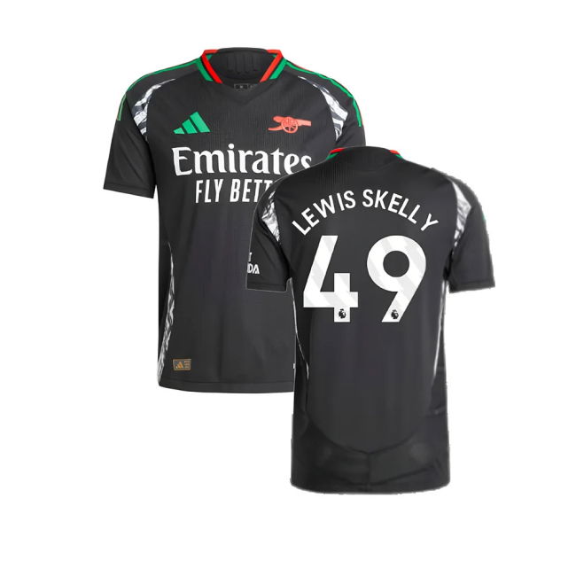 2024-2025 Arsenal Authentic Away Shirt (Lewis Skelly 49)