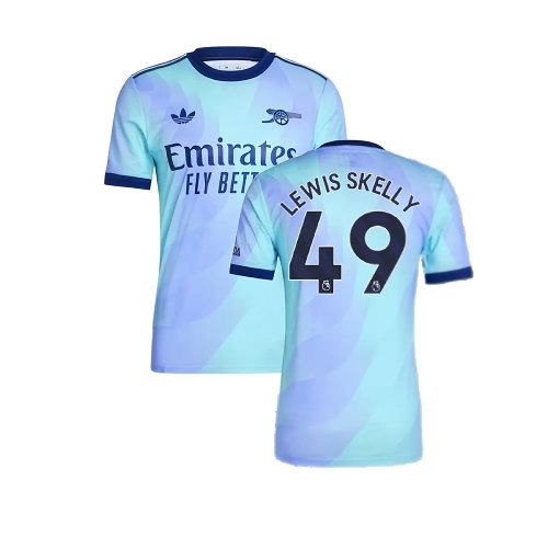 2024-2025 Arsenal Authentic Third Shirt (Lewis Skelly 49)