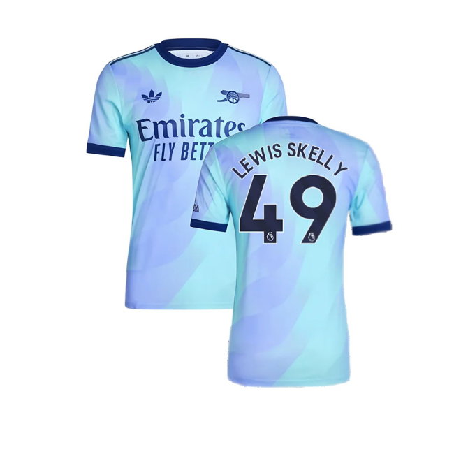 2024-2025 Arsenal Authentic Third Shirt (Lewis Skelly 49)
