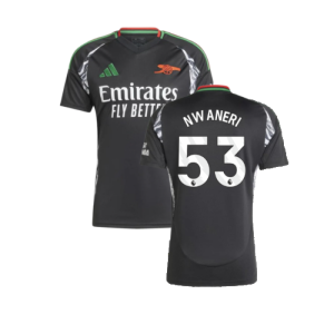 2024-2025 Arsenal Away Shirt (Nwaneri 53)