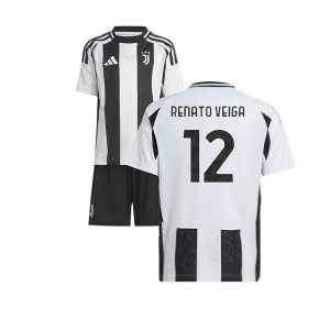 2024-2025 Juventus Home Mini Kit (Renato Veiga 12)