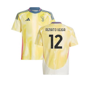 2024-2025 Juventus Away Shirt (Kids) (Renato Veiga 12)