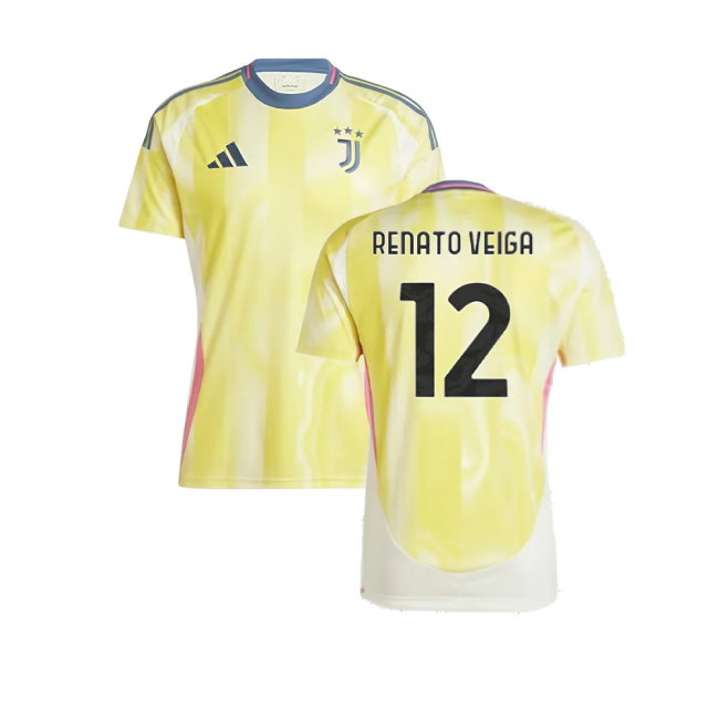 2024-2025 Juventus Away Shirt (Renato Veiga 12)