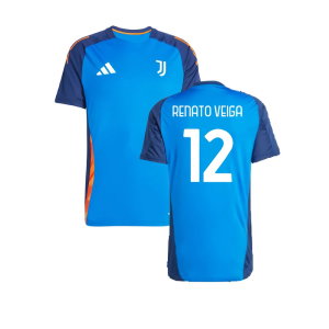 2024-2025 Juventus Training Jersey (Blue) (Renato Veiga 12)