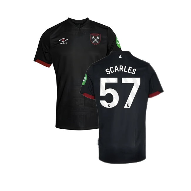 2024-2025 West Ham Away Shirt (Kids) (Scarles 57)