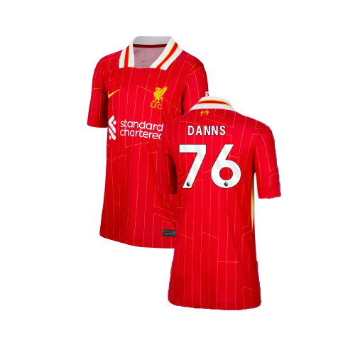 2024-2025 Liverpool Home Shirt (Kids) (Danns 76)