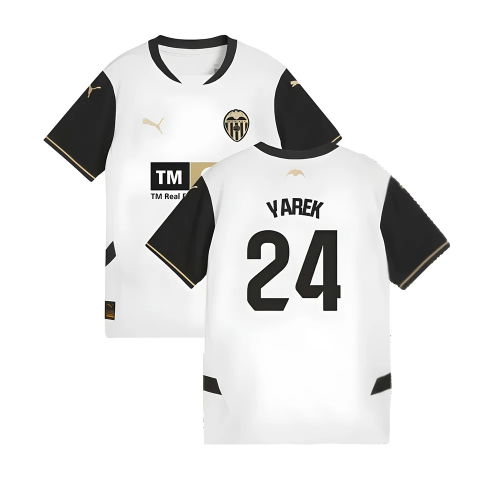 2024-2025 Valencia Home Shirt (Kids) (Yarek 24)
