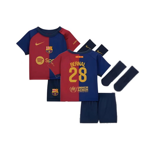 2024-2025 Barcelona Home Baby Kit (Bernal 28)