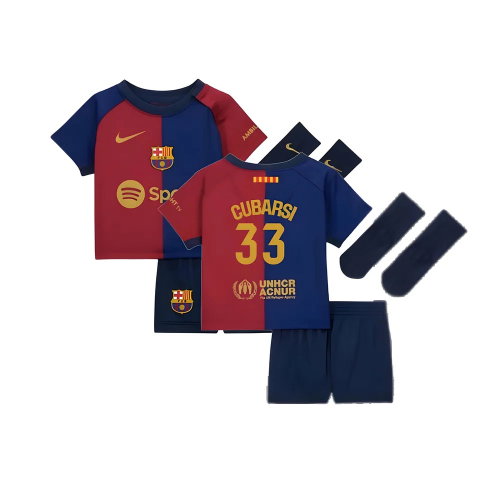 2024-2025 Barcelona Home Baby Kit (Cubarsi 33)