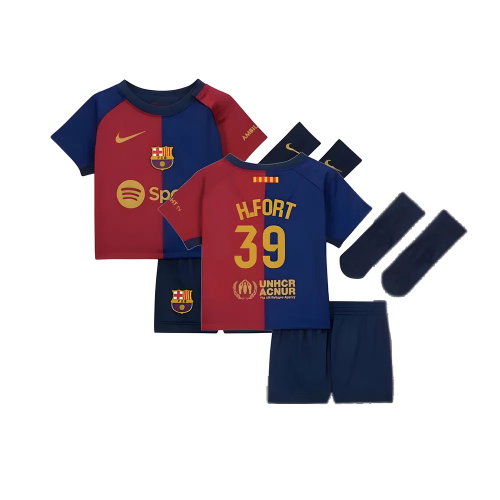 2024-2025 Barcelona Home Baby Kit (H.Fort 39)