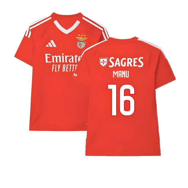 2024-2025 Benfica Home Shirt (Manu 16)