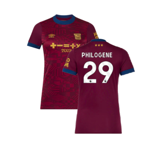 2024-2025 Ipswich Away Shirt (Womens) (Philogene 29)