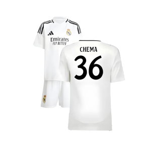 2024-2025 Real Madrid Home Mini Kit (Chema 36)