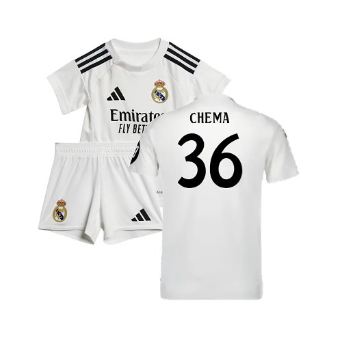 2024-2025 Real Madrid Home Baby Kit (Chema 36)
