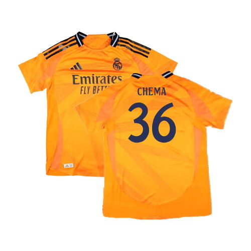 2024-2025 Real Madrid Authentic Away Shirt (Womens) (Chema 36)