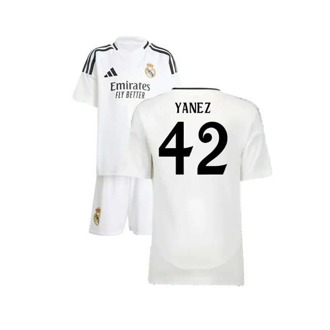 2024-2025 Real Madrid Home Mini Kit (Yanez 42)
