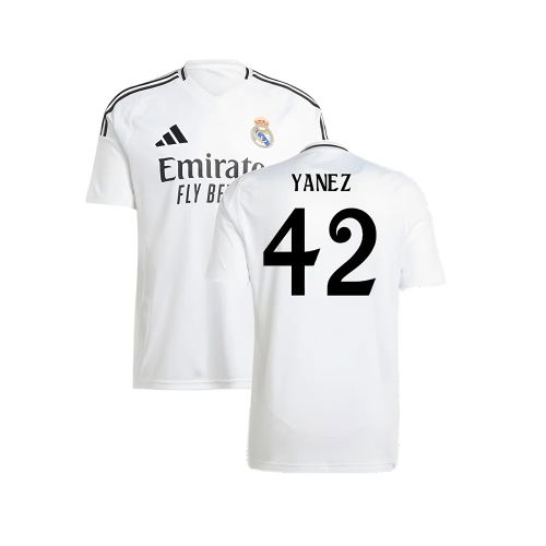 2024-2025 Real Madrid Home Shirt (Yanez 42)