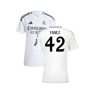 2024-2025 Real Madrid Home Shirt (Womens) (Yanez 42)