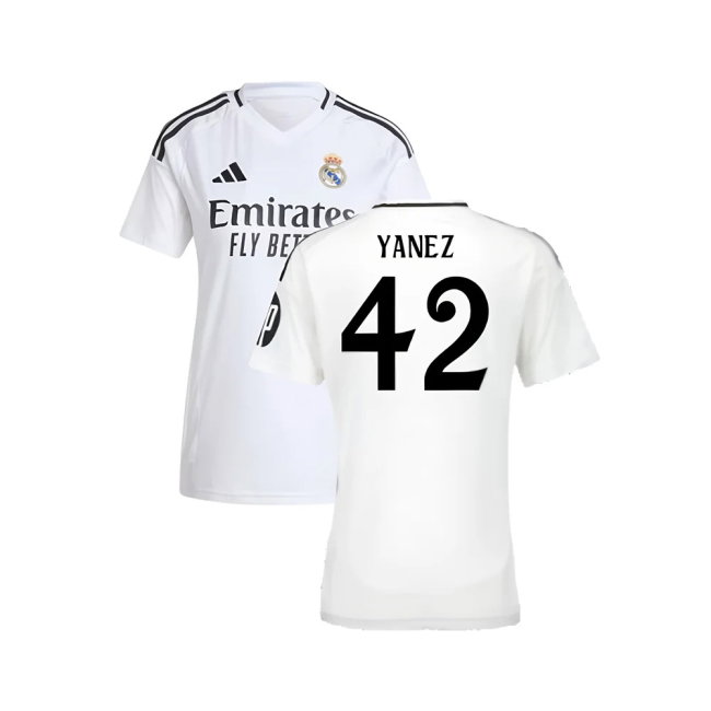 2024-2025 Real Madrid Home Shirt (Womens) (Yanez 42)