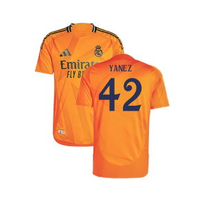 2024-2025 Real Madrid Authentic Away Shirt (Yanez 42)