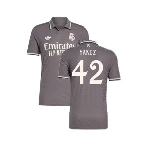 2024-2025 Real Madrid Third Shirt (Yanez 42)