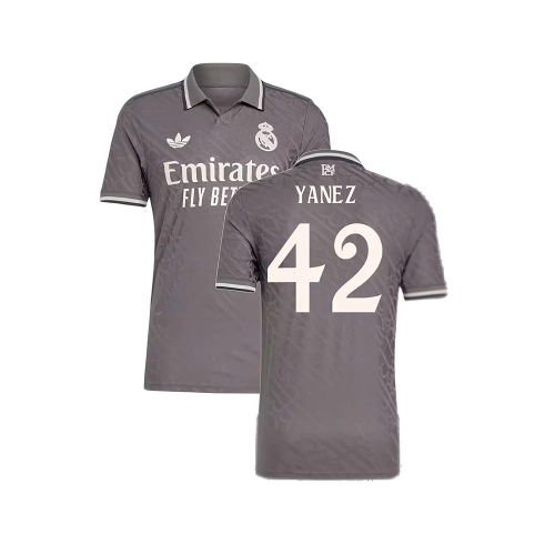 2024-2025 Real Madrid Third Shirt (Yanez 42)