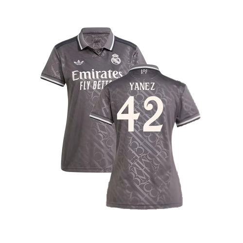 2024-2025 Real Madrid Third Shirt (Womens) (Yanez 42)