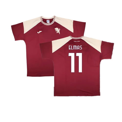 2024-2025 Torino Free Time T-Shirt (Burgundy) (Elmas 11)