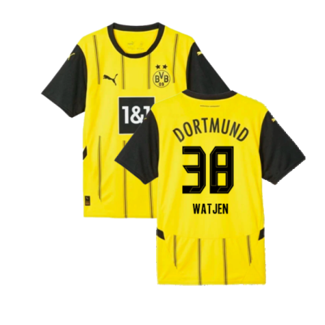 2024-2025 Borussia Dortmund Home Shirt (Watjen 38)
