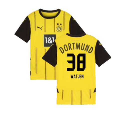 2024-2025 Borussia Dortmund Home Shirt (Kids) (Watjen 38)